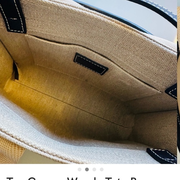 Tan  CHLOE Canvas Tote Bag - Picture 4 of 4